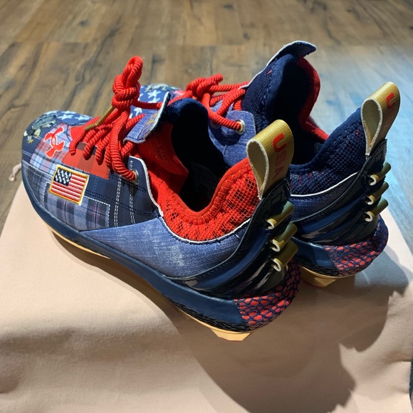 Under Armour Harper 5 “Team USA” Baseball Cleats. Limited Edition!! - Picture 10 of 14